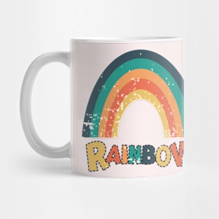 Vintage Rainbow Mug